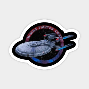 R - WING FIGHTER CORPS REDBLUE Magnet