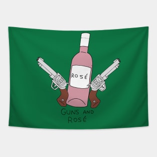 Guns and rose Tapestry