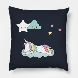 Unicorn 4 Pillow