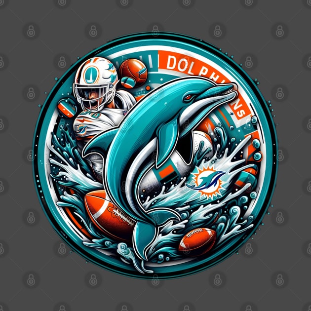 Miami Dolphins Winners Zone by TeeVee