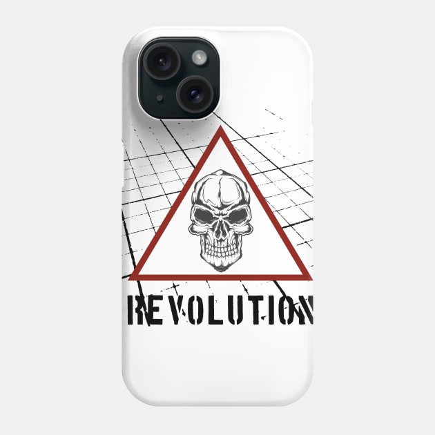 Revolution sign Phone Case by NJORDUR