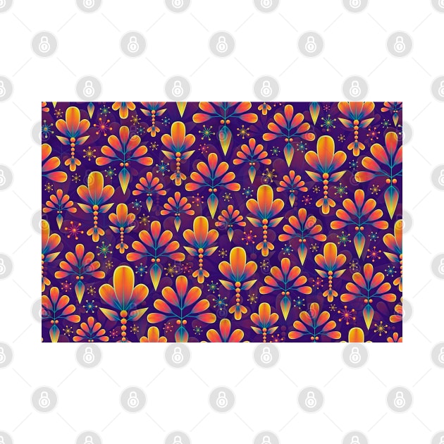 Floral Flower Pattern by Emart