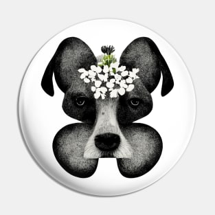 Flowering Dog Series Pin