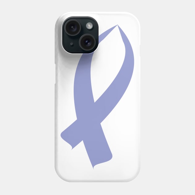 Awareness Ribbon (Periwinkle) Phone Case by BlakCircleGirl