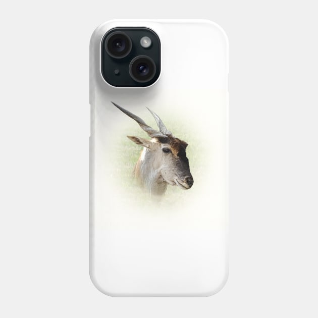 Eland antelope Phone Case by Guardi