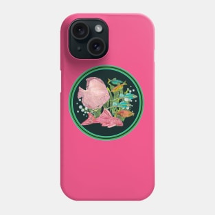 Discus Tropical Fish and Friends Phone Case