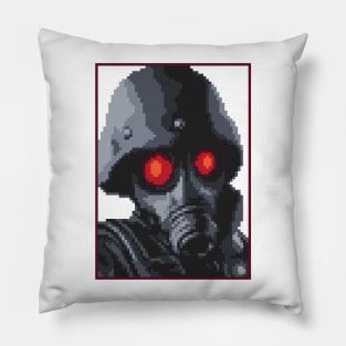 Resident Evil Hunk Pixel Art Pillow