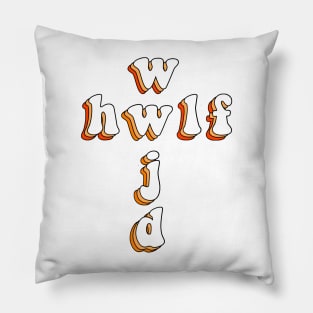 wwjd x hwlf Pillow