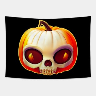 Pumpkin Jack O Lantern Halloween Design Tapestry