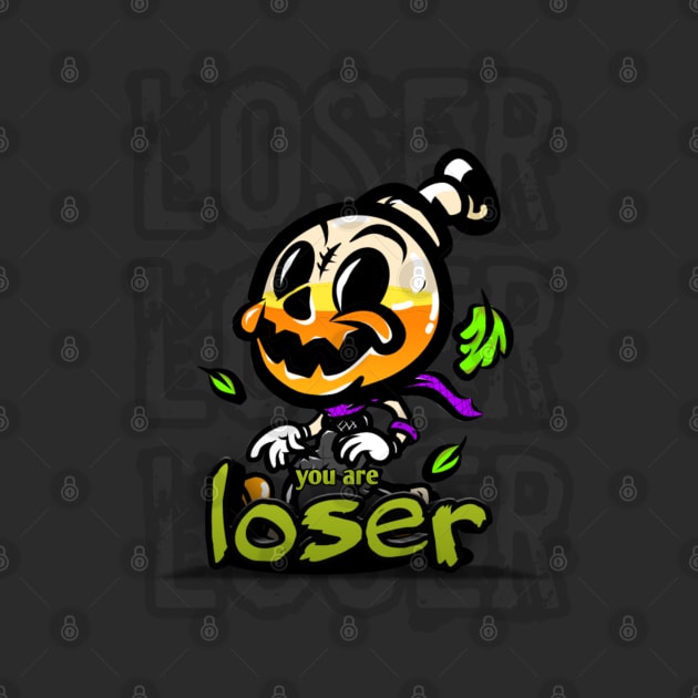 Halloween bomb "you are loser" t-shirt by Dxxon