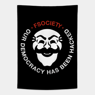 Hacked Democracy Tapestry