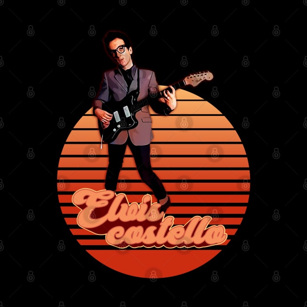 Elvis Costello by Aloenalone