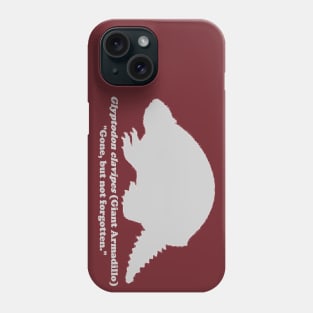 Glyptodon clavipes (Giant Armadillo) Light Phone Case