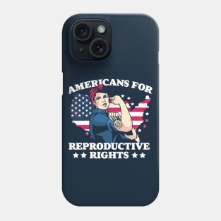 Americans for Reproductive Rights // Patriotic American Feminist Phone Case