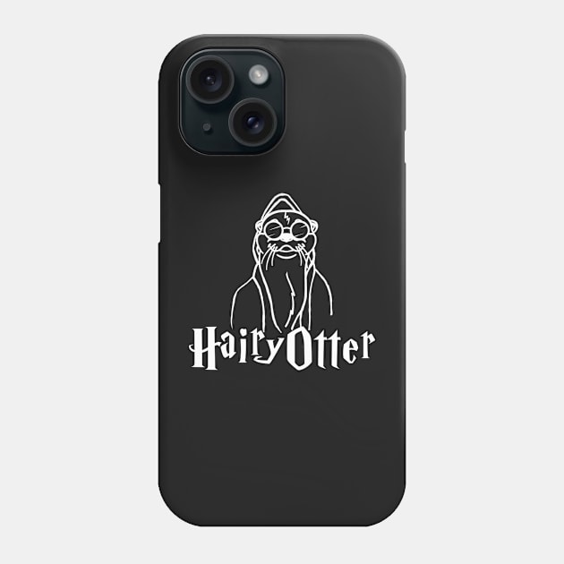 Hairy Otter Phone Case by Mesyo