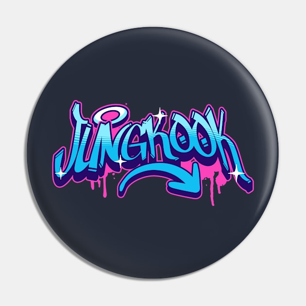 BTS Bangtan Jeon Jungkook name typography text graffiti army | Morcaworks Pin by Oricca