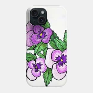 Pansy Phone Case