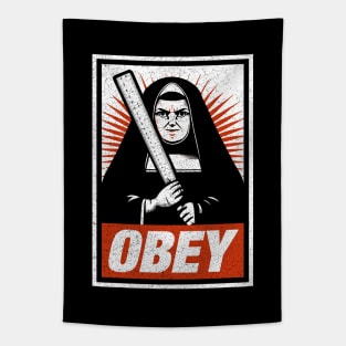 OBEY - Nun - Distressed Tapestry