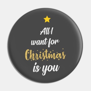 All I want for Christmas is you Pin