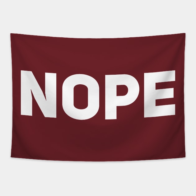 Nope Tapestry by Drobile