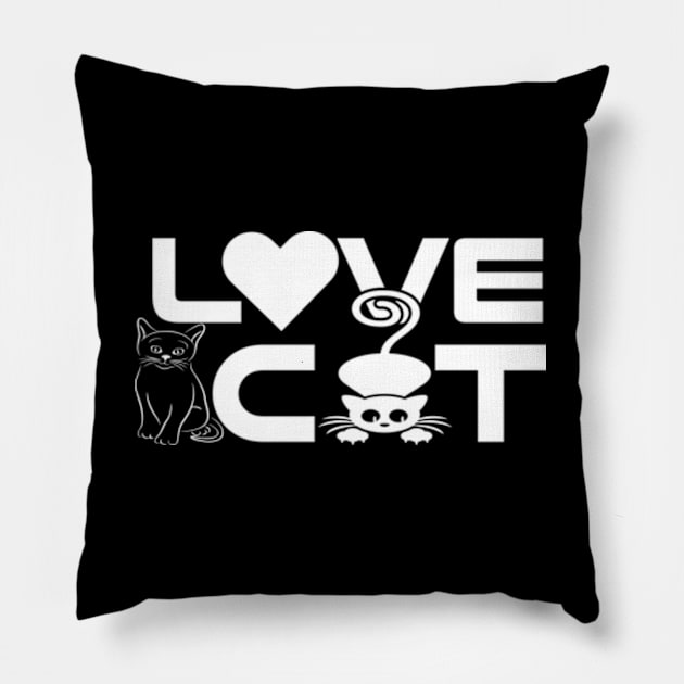 Cat Pillow by Shop Ovov