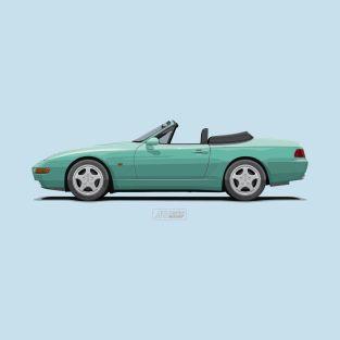 968 Cabriolet Mint Green T-Shirt