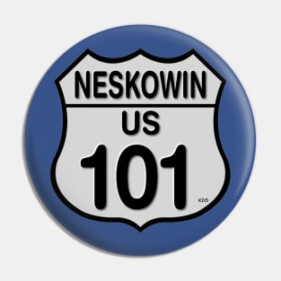 Neskowin, Oregon US 101 Pin