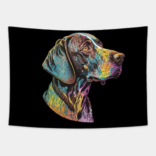 German Shorthaired Pointer Dog Art Tapestry