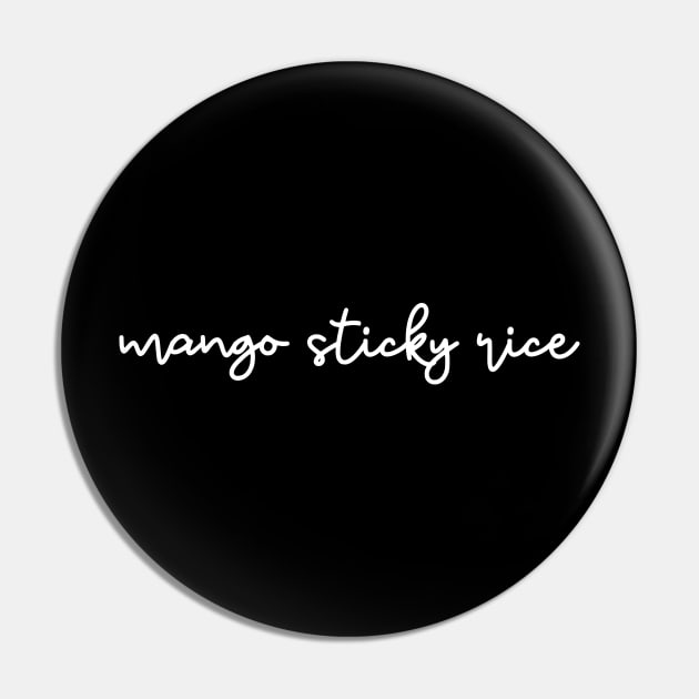 mango sticky rice - white Pin by habibitravels