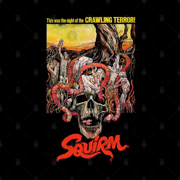 SQUIRM 1976 Poster by Pop Fan Shop