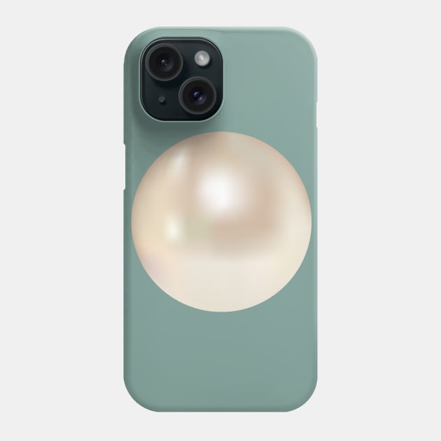 White Pearl Phone Case by NewWorldIsHere