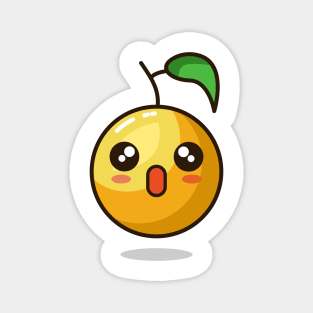 wow cool emoji design Magnet