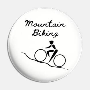 Mountain Cycling Pin
