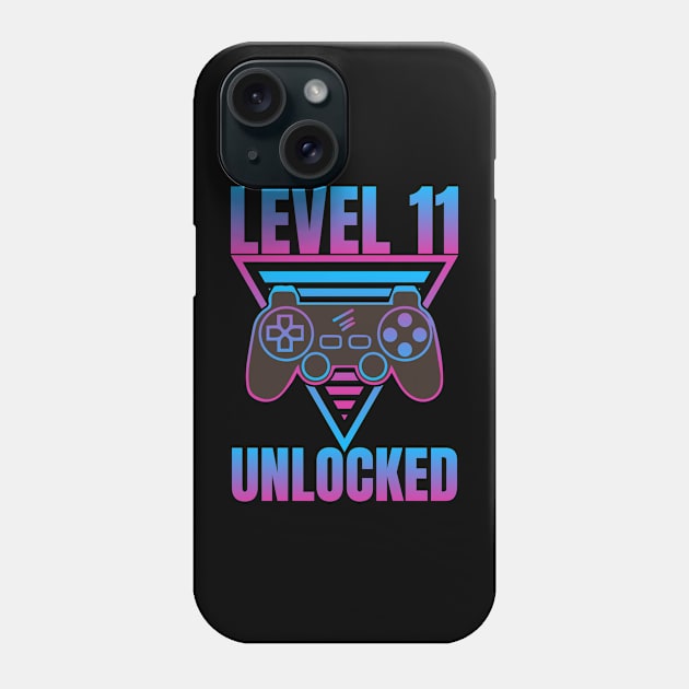 Level 11 Unlocked Phone Case by Barang Alus