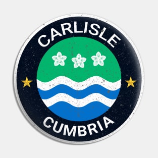 Carlisle - Cumbria Flag Pin