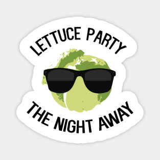 Lettuce Party Magnet