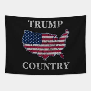 Patriotic Trump Country Tapestry