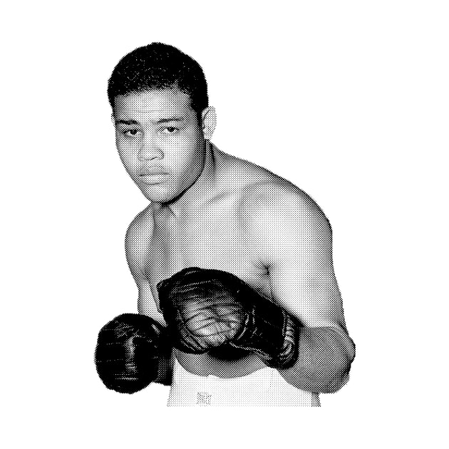 Joe Louis art by CHROME BOOMBOX