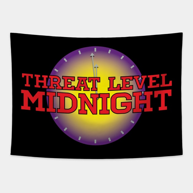 Threat Level Midnight Tapestry by tvshirts