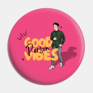 Good Vibes Person Man Ver. Pin