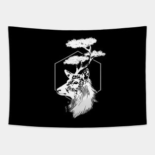 Mystical Stag Tapestry