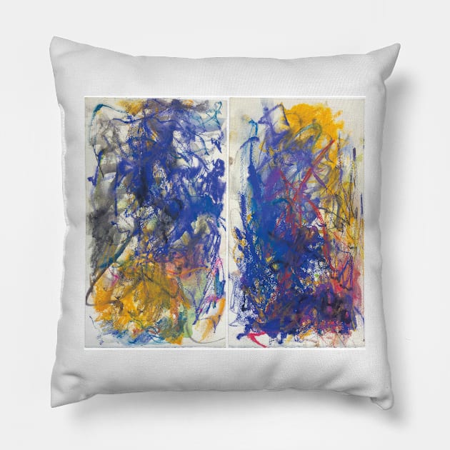 Joan Mitchell Pillow by Kollagio