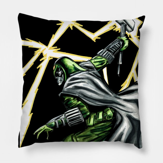 Ronan the dark accuser Pillow by jorge_lebeau