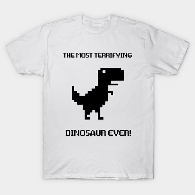 Dinosaur Game no internet ,T-Rex Game Unisex recycled t-shirt