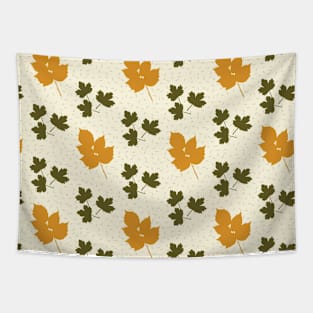 Autumn Pattern Leaf Tapestry