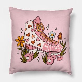 Cancer Zodiac Roller Skate Pillow