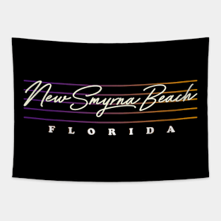 New Smyrna Beach Style Florida Tapestry