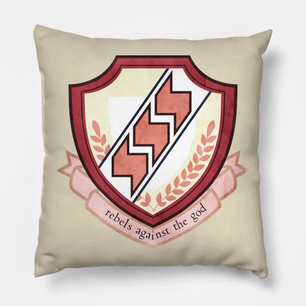 Angel Beats: Shinda Sekai Sensen Logo Pillow by Rebellion10