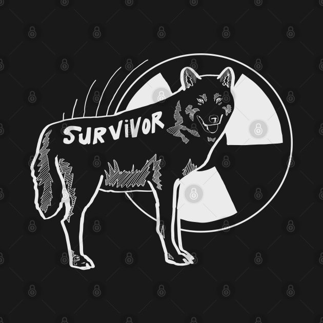 Radioactive "Nuclear Wolf" Survivor by Boreal-Witch