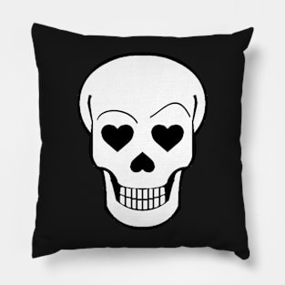 Lover Skull Pillow